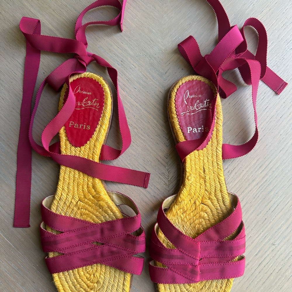 Christian louboutin Flat Women's Sandals - Picture 2 of 7